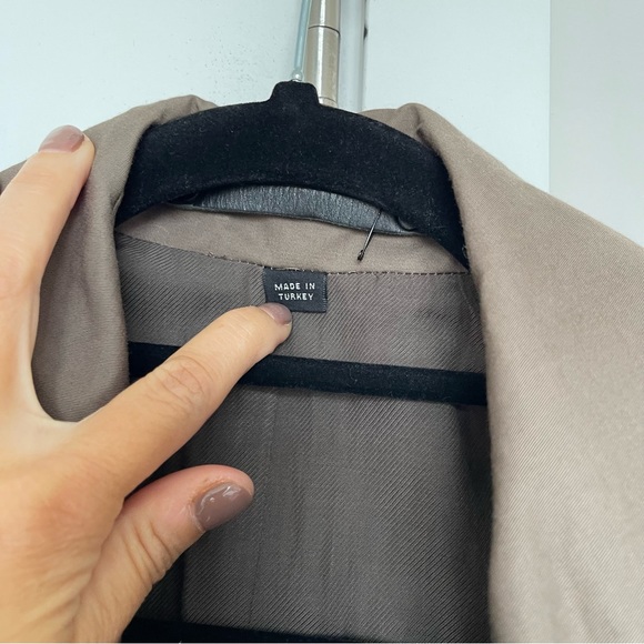 ALL SAINTS Trench Coat - Picture 6 of 10